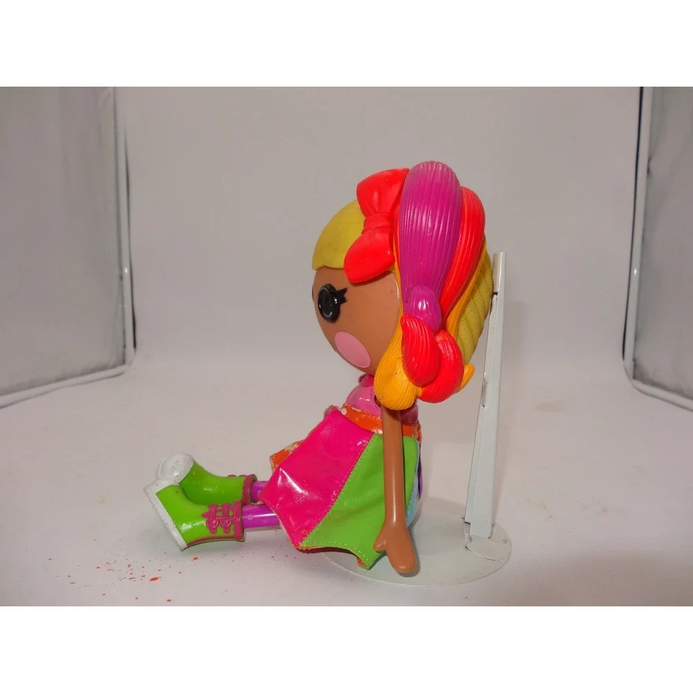 Lalaloopsy April‎ Sunsplash Rainbow Doll 12-inch + Pet Toucan Pink Orange Yellow